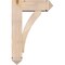 Ekena Millwork Thorton Arts and Crafts Smooth Bracket w/ Offset Brace, Douglas Fir, 7 1/2"W x 22"D x 34"H BKT0806X22X34THR03SDF - alternate 4